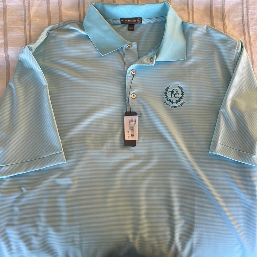 Nwt Peter millar golf shirt